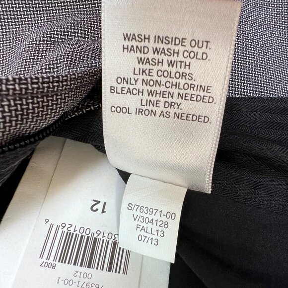 BANANA REPUBLIC Women's Jackson Fit Curvy Gray Trousers Dress Pants Size 12 NEW - Picture 8 of 13